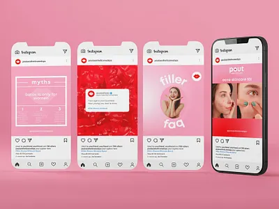 Pout Aesthetics Digital Marketing Plan branding design graphic design illustration logo typography vector