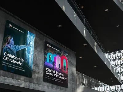 Redback Poster ad brand identity branding collaborate collaboration communicate connect connection corporate digital event indoor ad indoor advertising poster redback