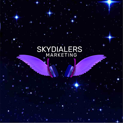 Logo For Sky Dialers Marketing. 3d adobe behance branding design dribbble dribbblers dribbbleshot fiverr flat graphic design illustration logo logodesign logotype mobileapp ui