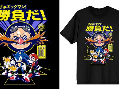 Sonic x PACSUN Merch branding custom design game hedgehog japanese merch pacsun sonic type typography