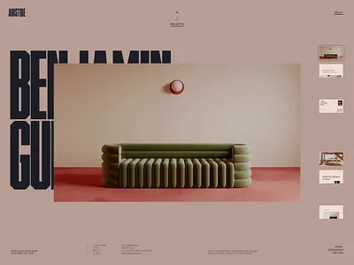 Folio 2021 — 02 animation design folio javascript motion portfolio wave webgl