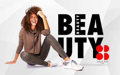 Sweaty Betty Concept banner banner design design typography