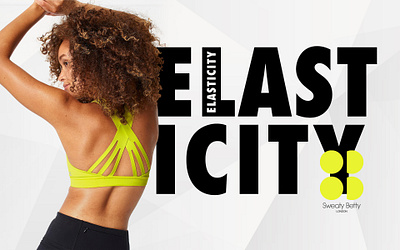 Sweaty Betty Concept banner banner design design typography