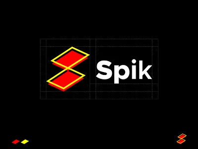 Spik logo design abstract logo brand design brand identity design branding branding concept creative design agency designer icon illustration logo logo design logo designer logotype mini minimalist logo monogram simple symbol design