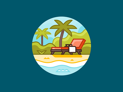 Beach beach july landscape ocean palm relaxing resort sand summer vacation waves