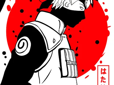 Kakashi Hatake - Shinobi of Konohagakure's Hatake clan anime illustrator japanese art kakashi kakashi hatake naruto shinobi