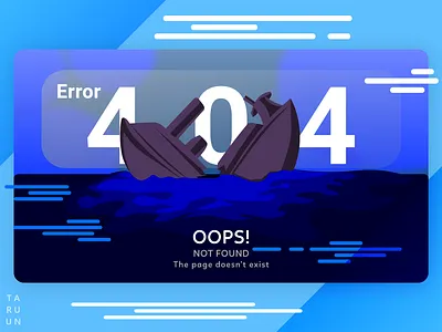Error 404 page app branding design icon illustration logo typography ui ux vector