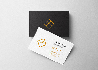 Minimal Visiting Card branding graphic design logo