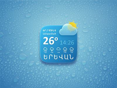 Weather widget