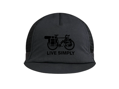 Live Simply - Patagonia #1 bike travel branding cap cap design cycling cycling design graphic design illustration illustrator jersey live simply patagonia sport tourism vector