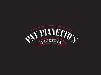 Pizzeria brand identity branding graphic design italian restaurant logo logo design pizza pizzeria restaurant vector