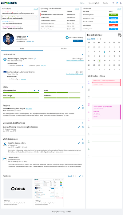 Recruitment & Assessment System - HR Ways