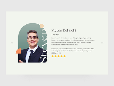 Client testimonial UI design client creative design luxury responsive review testimonial ui ui ux ui design ui ux uidesign uiux website