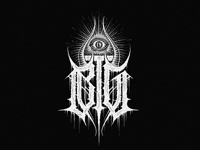 BTG logo black metal art black metal logo black metal logo design branding calligraphy death metal logo deathcore design gnoizm illustration lettering logo logotype ui