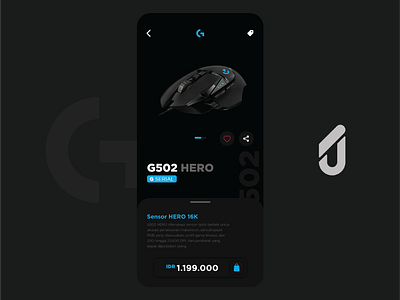 Logitech G Mobile App UI/UX Concept Design 🎮 application branding design game gaming graphic design illustration logo mobile mobile app mobile apps uidesign user experience user interface ux uxdesign