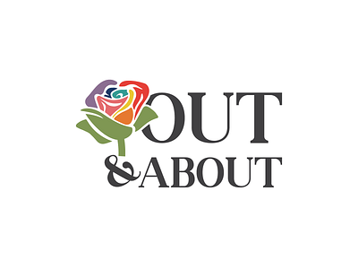 Out & About Branding branding design graphic designer logo