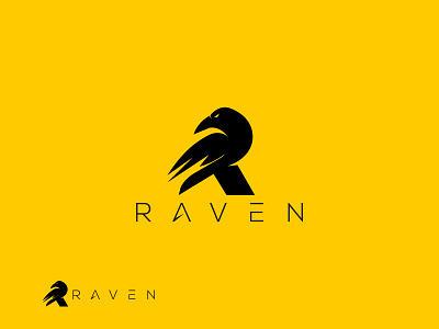 Raven Logo app bird logo black bird black bird logo branding crow logo crows design eagle bird eagle logo game hawk logo hawks logo raven raven bird raven logo ravens strong ui