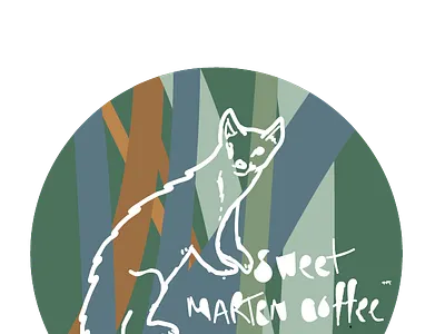 coffee logo freelance graphic design illustration