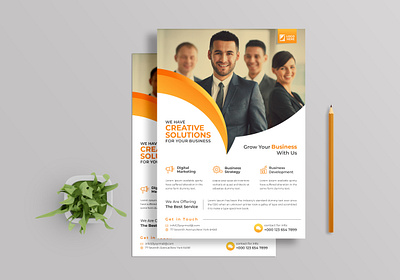 Corporate flyer design banner branding brochure business catalog corporate creative custom design flyer flyer design leaflet magazine modern post poster print professional social media template