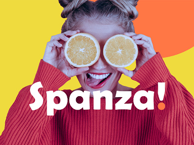 Spanza. 2021 beverage brand identity brand identity design branding design drinks graphic design illustration juice logo modern orange spanza visual identity