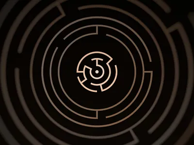 On The Topic Of — Blog blog branding gold icon identity illustration logo maze