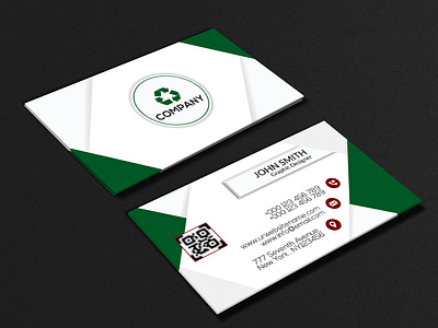 CORPORATE BUSINESS CARD DESIGN branding business business card corporate creative design elegant fitness graphic design illustration impressive minimalist print print ready professional restauran restaurant stylish trendy unique