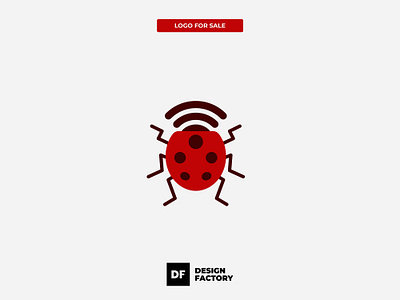 Bug Wifi Logo For Sale bug bugs design icon logo logos modern network shape vector virus wifi