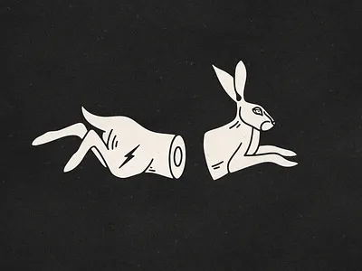 Branding Shots - Jade Rabbit brand identity branding clean design hair illustration logo stylist texture vector vintage