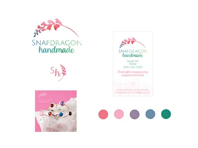 Snapdragon Handmade Branding branddesign branddesigner branding brands graphic design logo logodesign logos marks