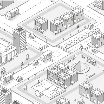 Isometric Illustration ui