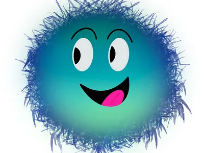 Cute Monster art branding design emoji illustration logo original art sticker ui