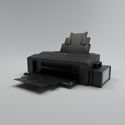 Epson L1800 printer model 3d 3d modeling visualization