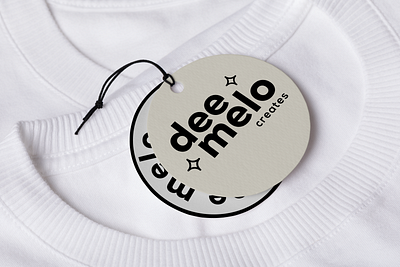 Dee Melo Creates Clothing Tags branding design graphic design illustration logo typography