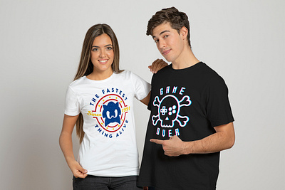 Gaming T-Shirts design graphic design illustration print t shirt