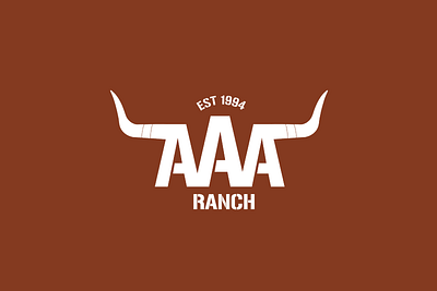 AAA Ranch branding design graphic design illustration logo typography vector
