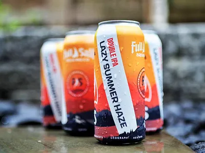 Full Sail - Lazy Summer Haze art beer beerpackaging beverages can design drinks graphic design illstration packaging