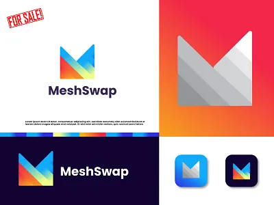 m modern letter logo - logo designer a b c d e f g h i j k l m n abstract app icon brand identity branding business logo colorful m logo creative m logo gradient lettermark logo agency logo designer m m letter logo m logo m modern logo minimal logo shape unique m logo wordmark