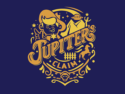 Jupiter's Claim shirt design logo shirt