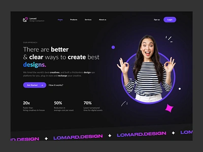 Create Best Design Agency agency branding creative design designer graphic design landing page motion graphics ui ui designer uidesign uiux uix uixdesign uxi webdesign