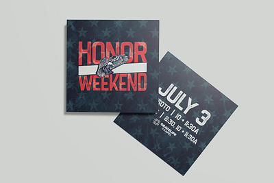 Honor Weekend - Church Event church design church graphic design church graphics church media design illustration