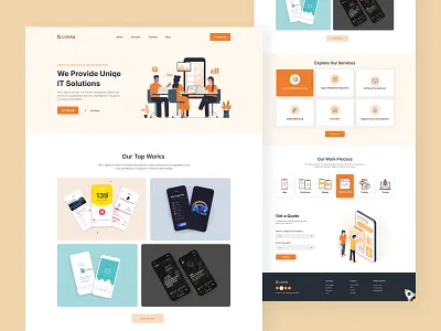 IT Agency Landing Page