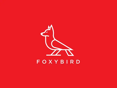 Creative minimalist lineart logo design bird brandingcoach clean creative creative logo eyecatchy fiverr fly fox foxy lineart logo logodesigner minimalist sky worthart