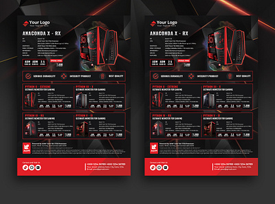 PC Gaming Computer Product Flyer Template computer advertising computer flyer template computer marketing materials computer product marketing gaming computer advertisement gaming computer flyer gaming computer lead generation gaming computer marketing product flyer product promotion flyer product promotion marketing sale flyer store flyer ui