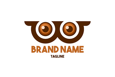 W Eye Logo alphabet ball branding brown cartoon design exclusive eye eyeball fun illustration initial letter logo typography vector