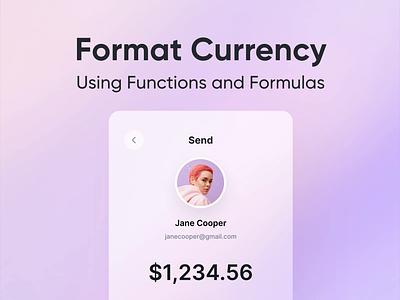 How to Format Currency in Money Transfer App in ProtoPie animation app design currency finance financial fintech input interaction micro interaction minial protopie prototype prototyping transfer tutorial ui ux
