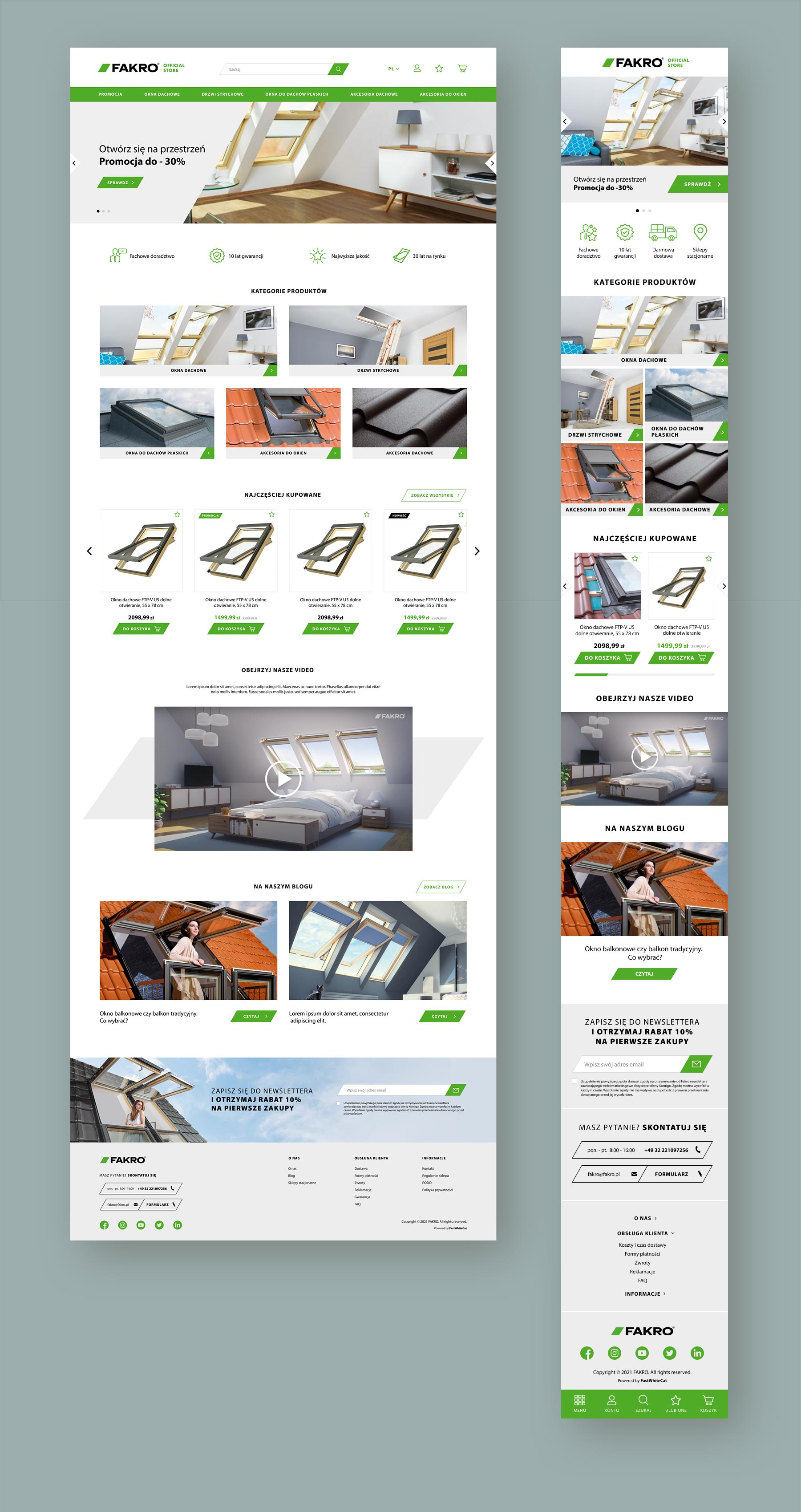 Fakro illustration ui ux web webdesign website