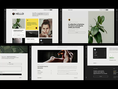 Rucoli Designer - Website Video blog cms concept design grid masonry minimalist portfolio ui ux web design website