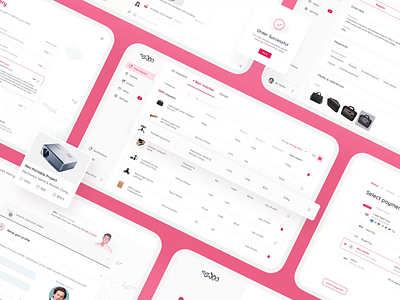 Eewoo game changer. Next-level marketplace for sourcing products app cards chat checkout dashboard delivery design filters freelance navigation onboarding profile saas sheet sourcing supplier ui ux