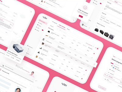 Eewoo game changer. Next-level marketplace for sourcing products app cards chat checkout dashboard delivery design filters freelance navigation onboarding profile saas sheet sourcing supplier ui ux