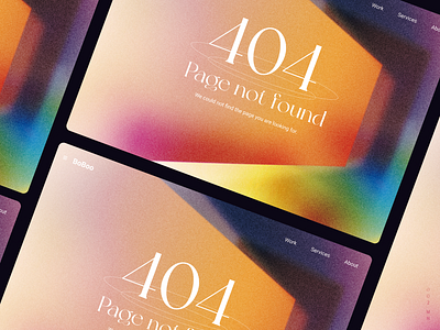 404 Page Not Found design illustration ui ux web webdesign